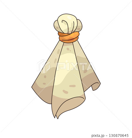 illustration of Hand towel 130870645