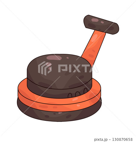 illustration of vacuum cleaner illustration of vacuum cleaner 130870658