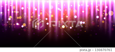 Falling Magic Light Effect, Vector Illustration Falling Magic Light Effect, Vector Illustration 130870761