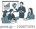 データを分析するビジネスパーソン 130871091