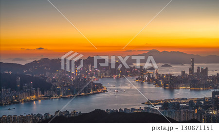 Sept 13 2025 Victoria Harbour: Where Hong Kong Skyline Comes Alive 130871151