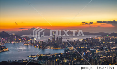 Sept 13 2025 Victoria Harbour: Where Hong Kong Skyline Comes Alive 130871154