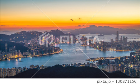 Sept 13 2025 Victoria Harbour: Where Hong Kong Skyline Comes Alive 130871156