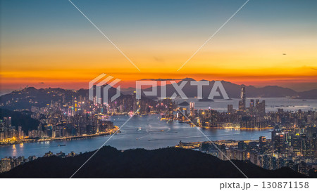 Sept 13 2025 Victoria Harbour: Where Hong Kong Skyline Comes Alive 130871158