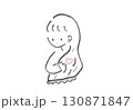 女性　イラスト 130871847