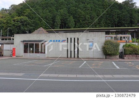 JRと智頭急行の共同使用駅 佐用駅(兵庫県佐用町) JRと智頭急行の共同使用駅 佐用駅(兵庫県佐用町) 130872479
