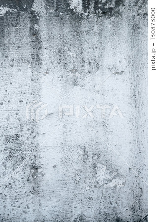 Grey cement concrete wall grunge background design. Abstract plaster textured with scratches and cracks for wallpaper or copy space Grey cement concrete wall grunge background design. Abstract plaster textured with scratches and cracks for wallpaper or copy space 130873000
