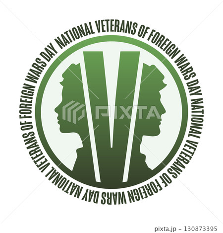 National Veterans Of Foreign Wars Day. VFW....のイラスト素材 [130873395] - PIXTA