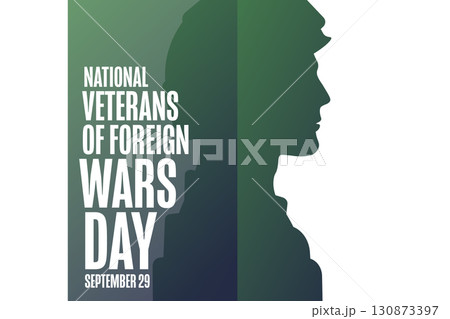 National Veterans Of Foreign Wars Day. VFW. September 29. Holiday concept. Template for background National Veterans Of Foreign Wars Day. VFW. September 29. Holiday concept. Template for background 130873397