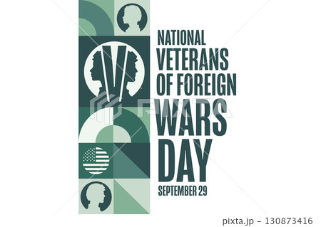 National Veterans Of Foreign Wars Day. VFW. September 29. Holiday concept. Template for background National Veterans Of Foreign Wars Day. VFW. September 29. Holiday concept. Template for background 130873416