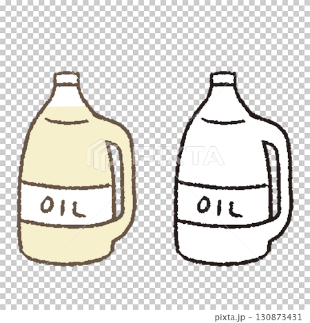 手描きの食用油 130873431
