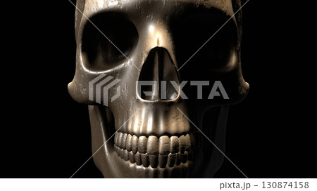 Photorealistic Human Skull Photorealistic Human Skull 130874158