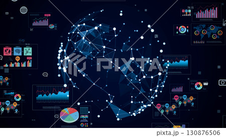 通信ネットワークとデジタルデータ 通信ネットワークとデジタルデータ 130876506