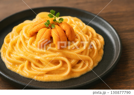 雲丹のクリームパスタ 130877790
