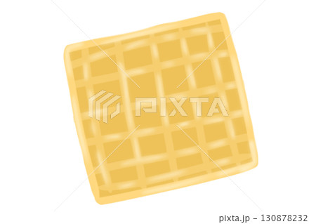 ワッフル　焼き菓子　洋菓子　シンプル 130878232