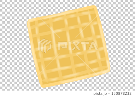 ワッフル　焼き菓子　洋菓子　シンプル 130878232