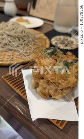 天ざるそば かき揚げ 小エビと小柱 天ざるそば かき揚げ 小エビと小柱 130878566