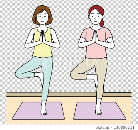 做瑜伽的女人 做瑜伽的女人 130880211