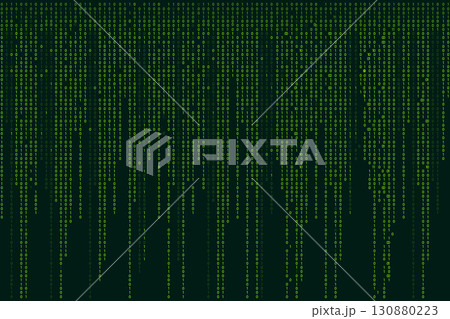 Matrix binary code 0 and 1 numbers. Tech hacker concept. Futuristic Falling digits on dark backdrop. Running random numbers. Matrix binary code 0 and 1 numbers. Tech hacker concept. Futuristic Falling digits on dark backdrop. Running random numbers. 130880223