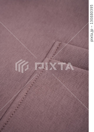 Mocha fabric with neat stitching. Cotton. Mocha fabric with neat stitching. Cotton. 130880395