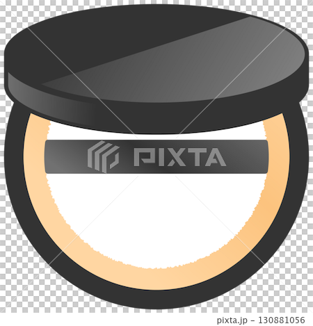 Foundation (round case) vector illustration Foundation (round case) vector illustration 130881056