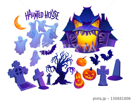 Halloween vector collection Halloween vector collection 130881806