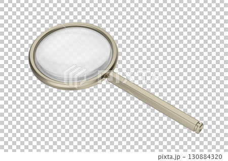 Magnifying glass with titanium frame Magnifying glass with titanium frame 130884320