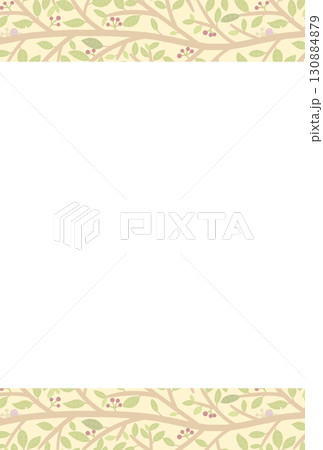 小枝の背景〈ハガキ〉　A 130884879