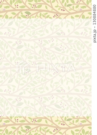 小枝の背景〈ハガキ〉　B 130884880