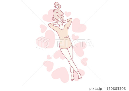 Heart, love and positive emotions concept. 130885308