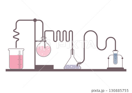Chemistry laboratory equipment 130885755