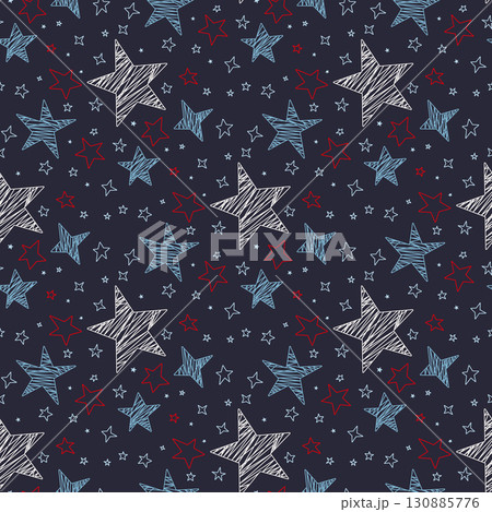 starry seamless pattern starry seamless pattern 130885776