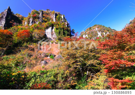 【大分県】紅葉の深耶馬渓（一目八景） 130886893