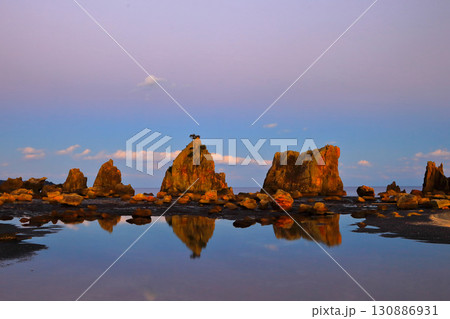 【和歌山県】夕まずめの橋杭岩 130886931