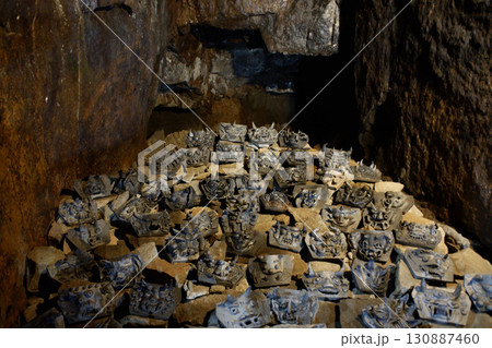 香川県 女木島 鬼ヶ島大洞窟内部 香川県 女木島 鬼ヶ島大洞窟内部 130887460