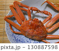 塩茹でしたマツバガニの写真 130887598