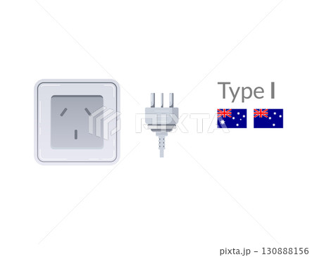 Type I Electrical Plug and Socket Design for consumers and various appliances in Australia Type I Electrical Plug and Socket Design for consumers and various appliances in Australia 130888156