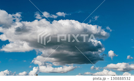 Large fluffy cumulus clouds 130888532