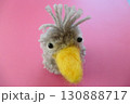 ハシビロコウの毛糸ポンポン 130888717