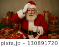 プレゼントを間違えた、あわてんぼうのサンタクロース 130891720