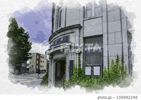 水彩画風 金沢文芸館 石川県金沢市 水彩画風 金沢文芸館 石川県金沢市 130892248