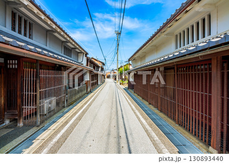 滋賀県　彦根　芹町の町並み 130893440