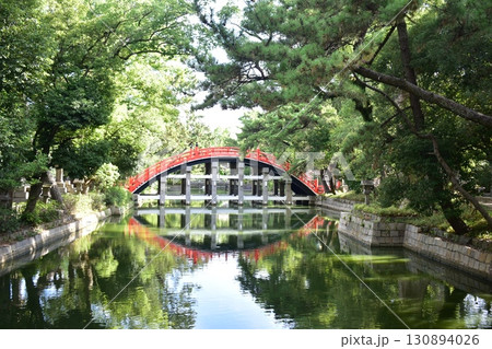 大阪　神社仏閣　住吉大社 130894026