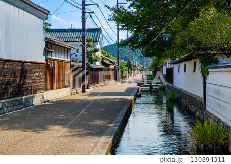 滋賀県　東近江市　五個荘金堂の町並み 130894311
