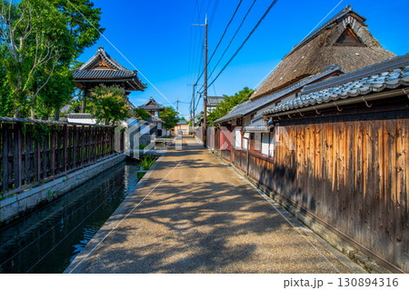 滋賀県 東近江市 五個荘金堂の町並み 滋賀県 東近江市 五個荘金堂の町並み 130894316