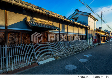 滋賀県　近江八幡の町並み 130895019