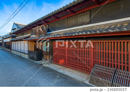 滋賀県 近江八幡の町並み 滋賀県 近江八幡の町並み 130895037