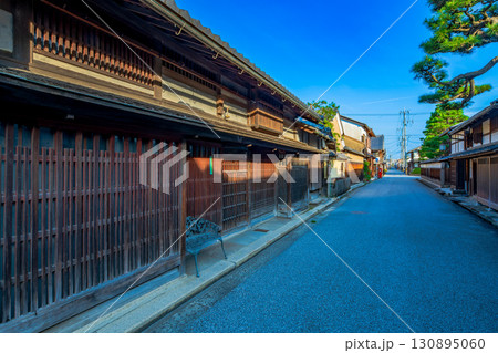 滋賀県 近江八幡の町並み 滋賀県 近江八幡の町並み 130895060