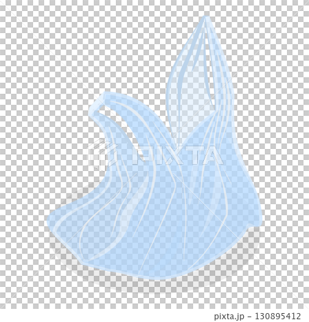 3D Isometric Flat Set of Plastic Waste. Item 6 3D Isometric Flat Set of Plastic Waste. Item 6 130895412