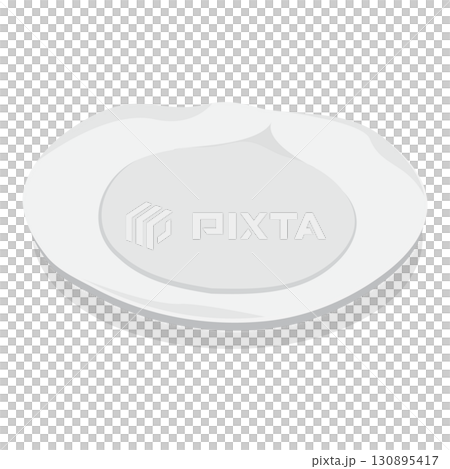 3D Isometric Flat  Set of Plastic Waste. Item 13 130895417